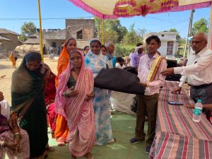 Team of Prabuddha Tathagata Foundation reached Ramgarhi village of Kiranpur area