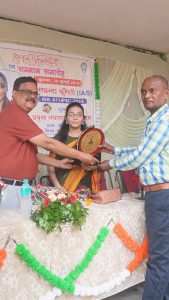 Farkhanda Qureshi gets 67th rank in UPSC, felicitation ceremony held at Laxmi Bai Academy organized by Prabuddha Tathagata Foundation