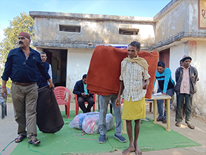Aid Distribution Drive of Prabuddha Tathagat Foundation - Warm Clothing, Utensils and Innerwear